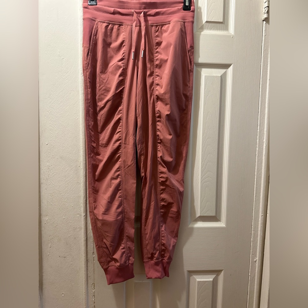 Lululemon pink dance studio joggers, worn once